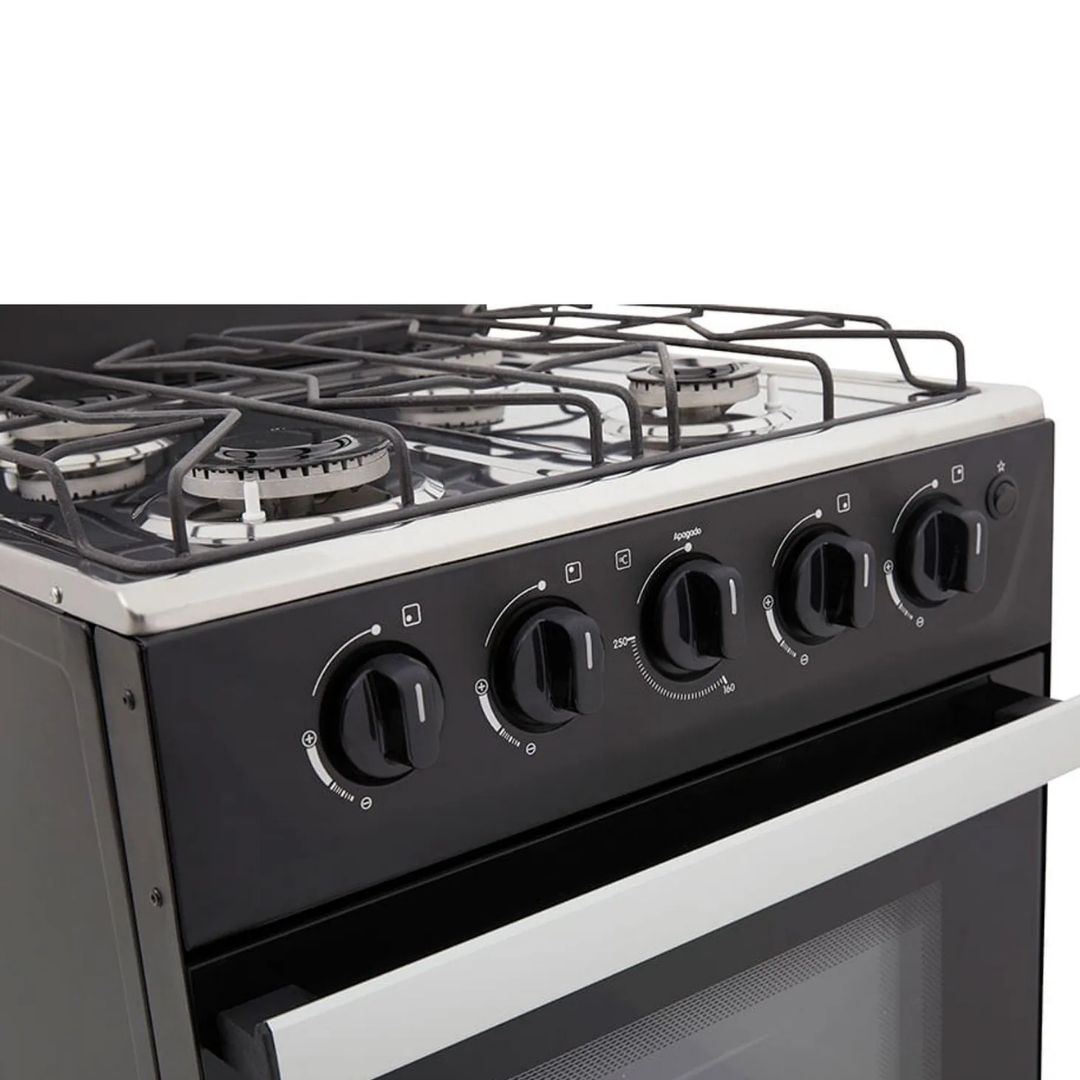 Estufa de Piso Haceb Romero 50 CM 4 Puestos con Horno