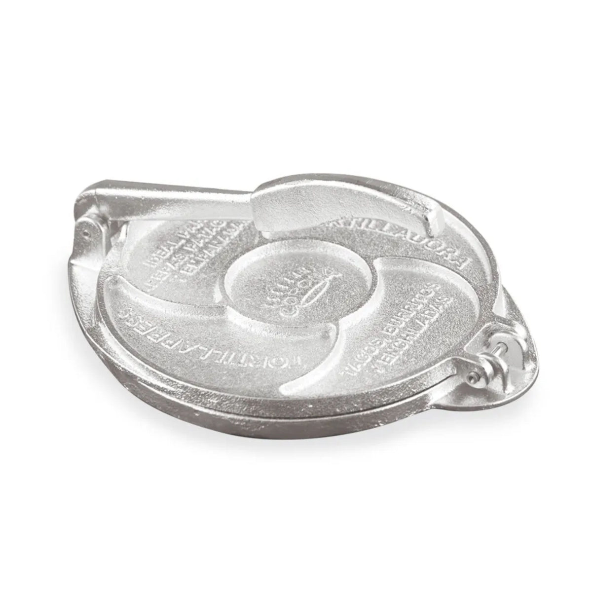 Tortilladora y Pataconera Manual Estañada Corona de 8 Pulgadas