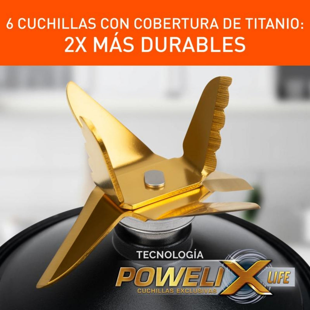 Licuadora Imusa Ultraforce 2X 1100W Vaso de Vidrio 2L con Picatodo y Molino