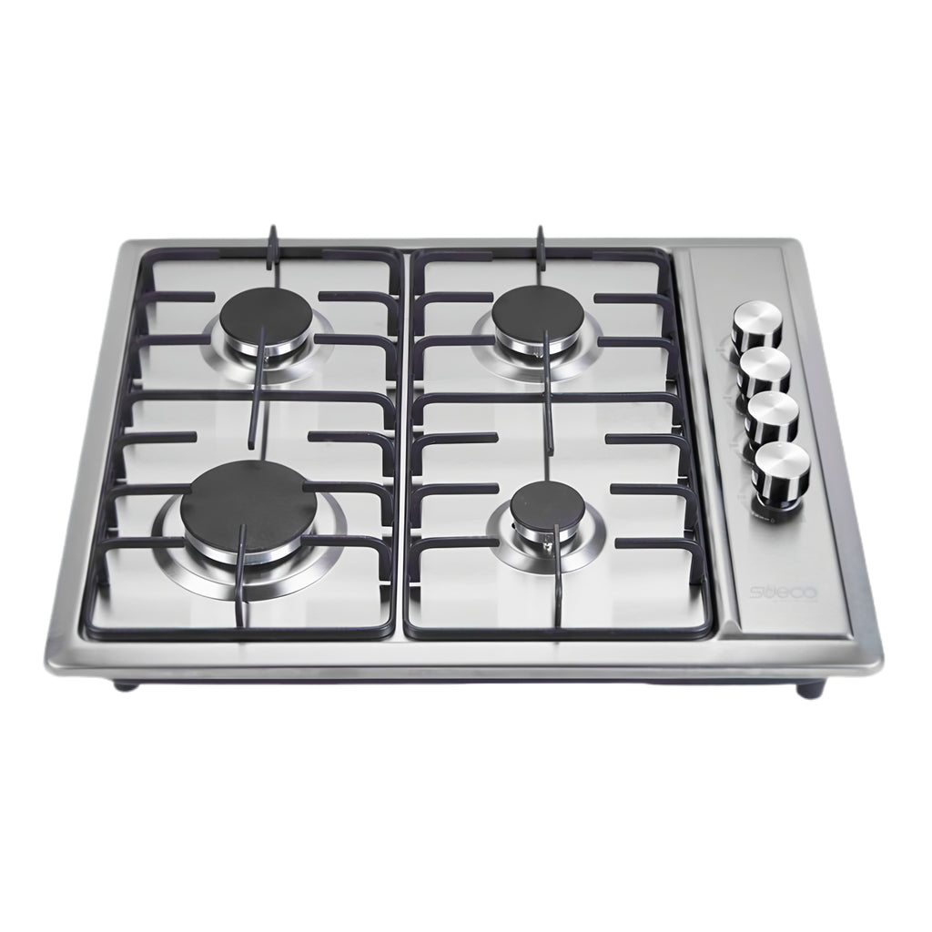 Estufa Sueco Eco 4 Puestos Linea Inox