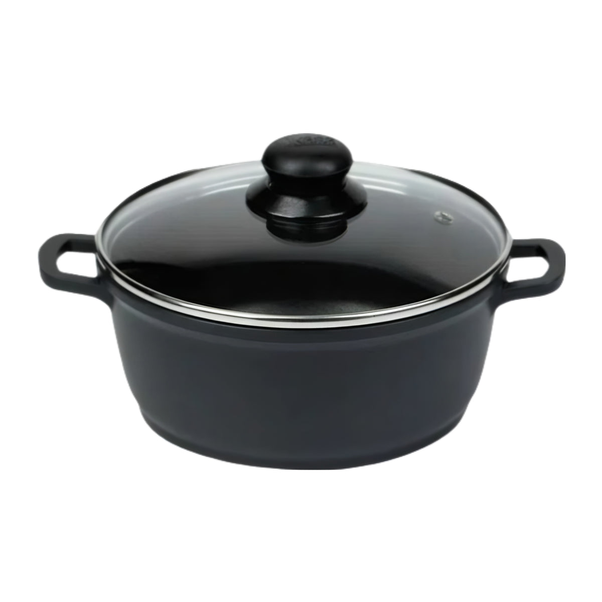 Caldero Dkasa 3.5 Litros Antiadherente 24 CM X 11.5 CM Negro