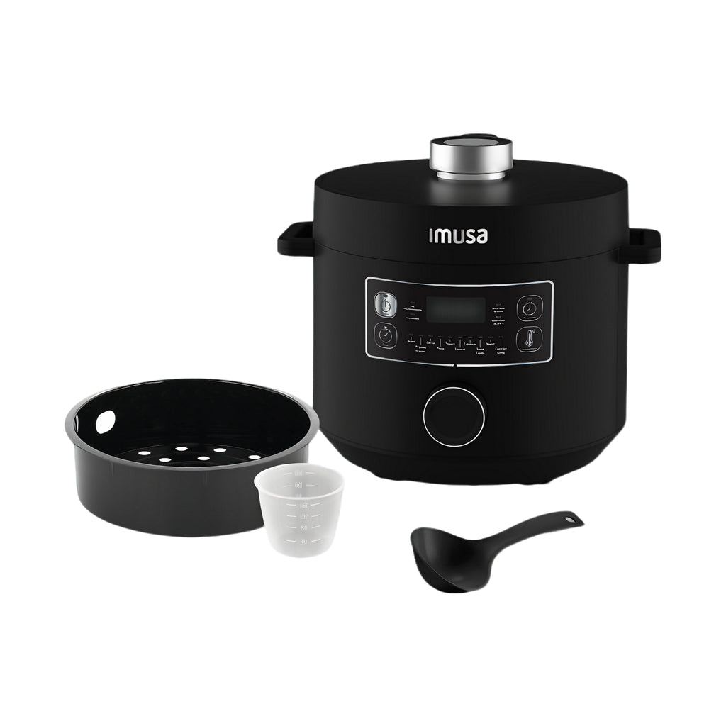 Olla Multifuncional Imusa Multichef Pro Negra – 5 Litros