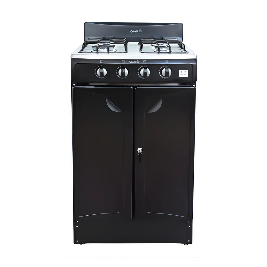 Estufa Continental con Gabinete – Gas Natural / Propano (Color Negro)