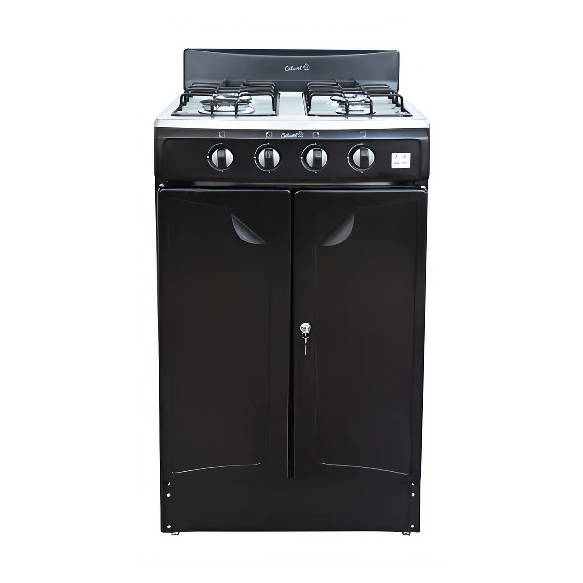 Estufa Continental con Gabinete – Gas Natural / Propano (Color Negro)