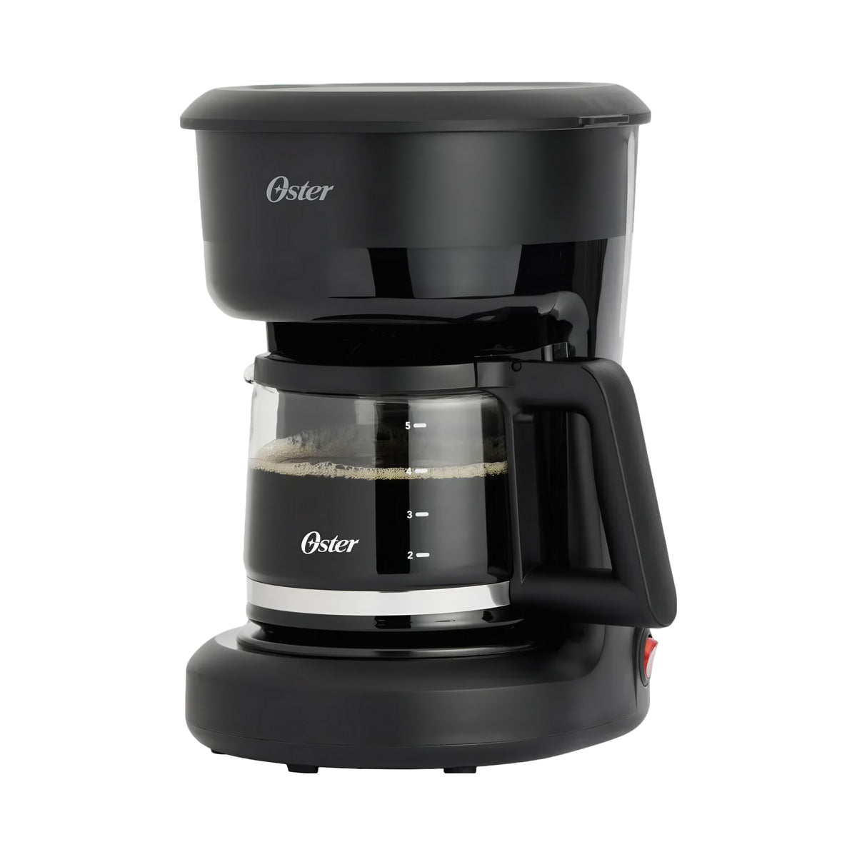 Cafetera Oster 5 Tazas – Filtro Reutilizable y Pausa para Servir