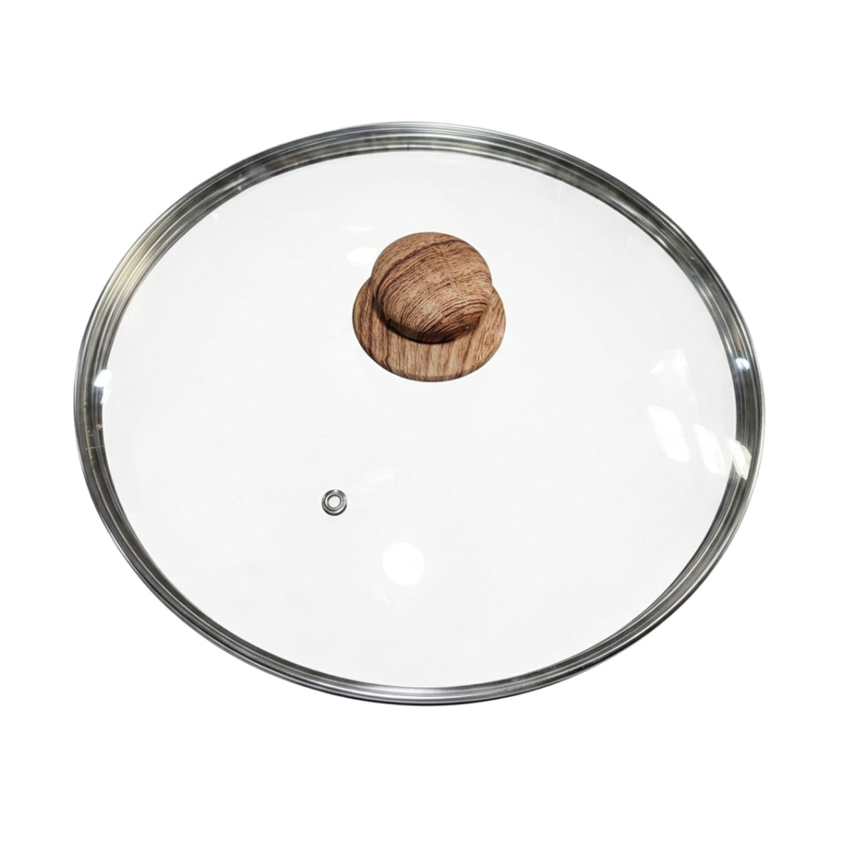 Caldero Dkasa Antiadherente Alto Marmolizado con Tapa de Vidrio 24 CM