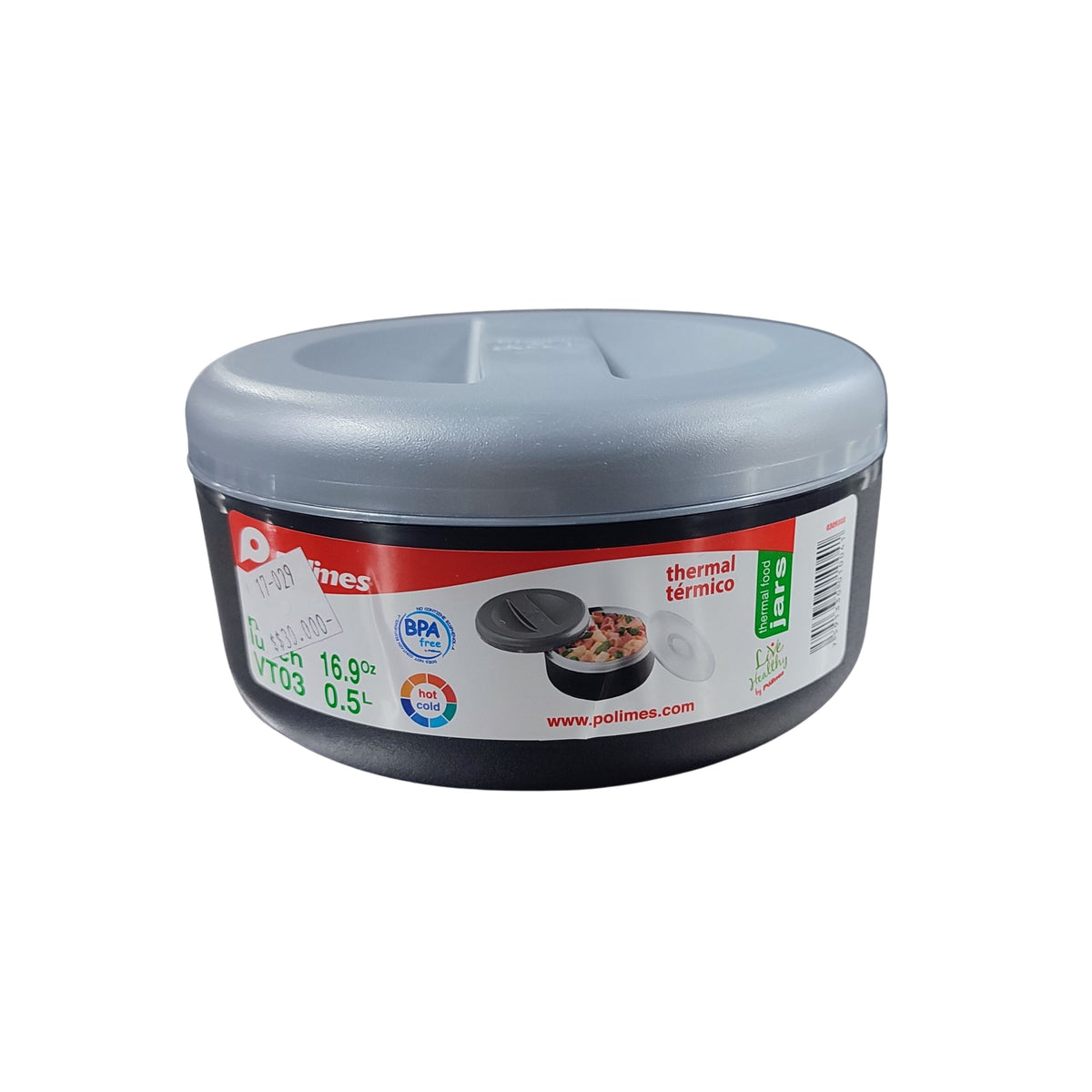 Termo Portatil Mini Lunch 0.5L Polimes
