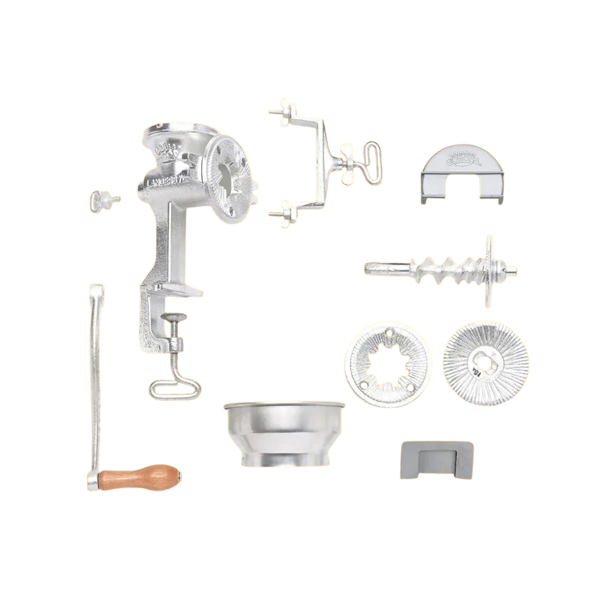 Molino Manual para Granos Tolva Baja - Marca Corona Original