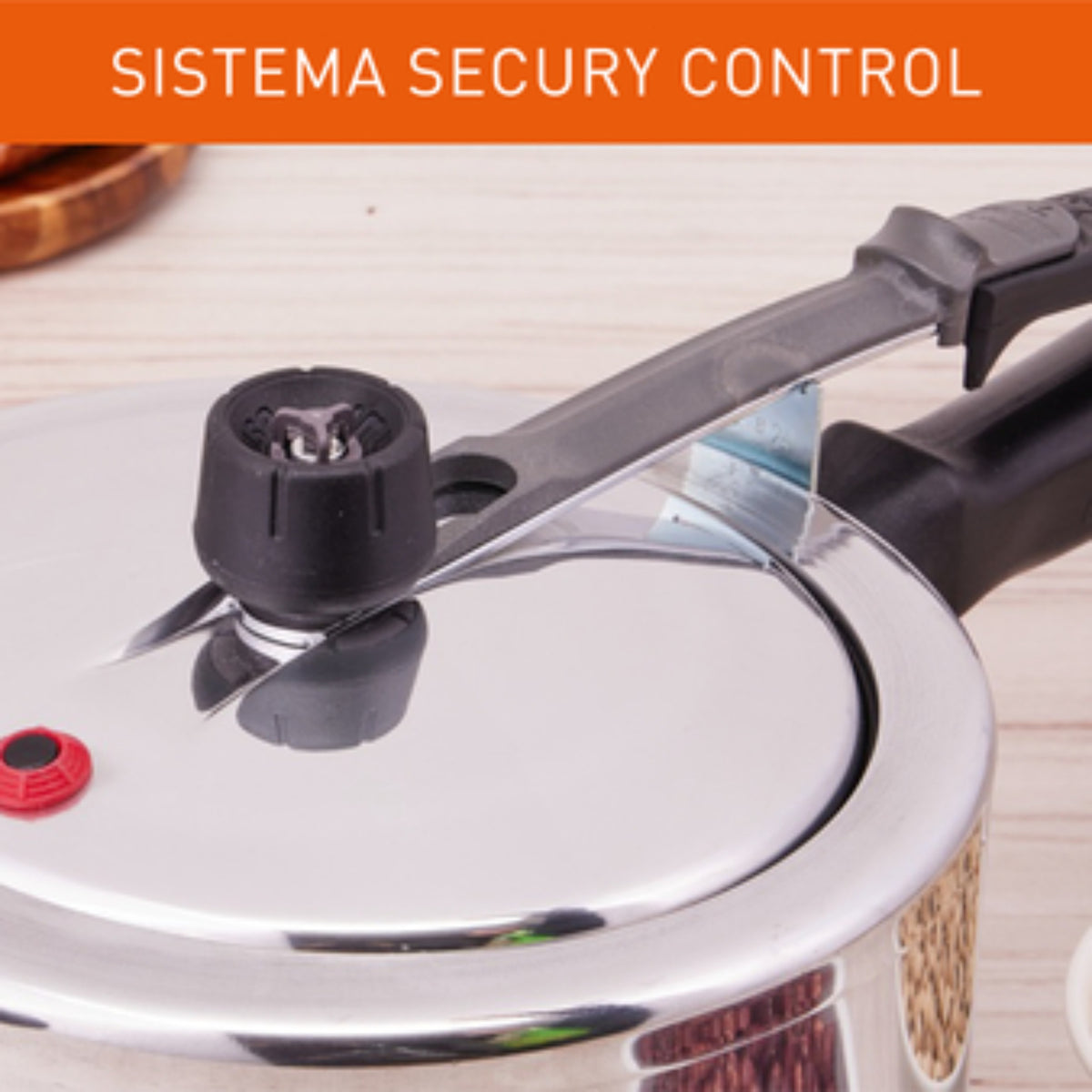 Olla a Presión Imusa Secury Control 6 Litros