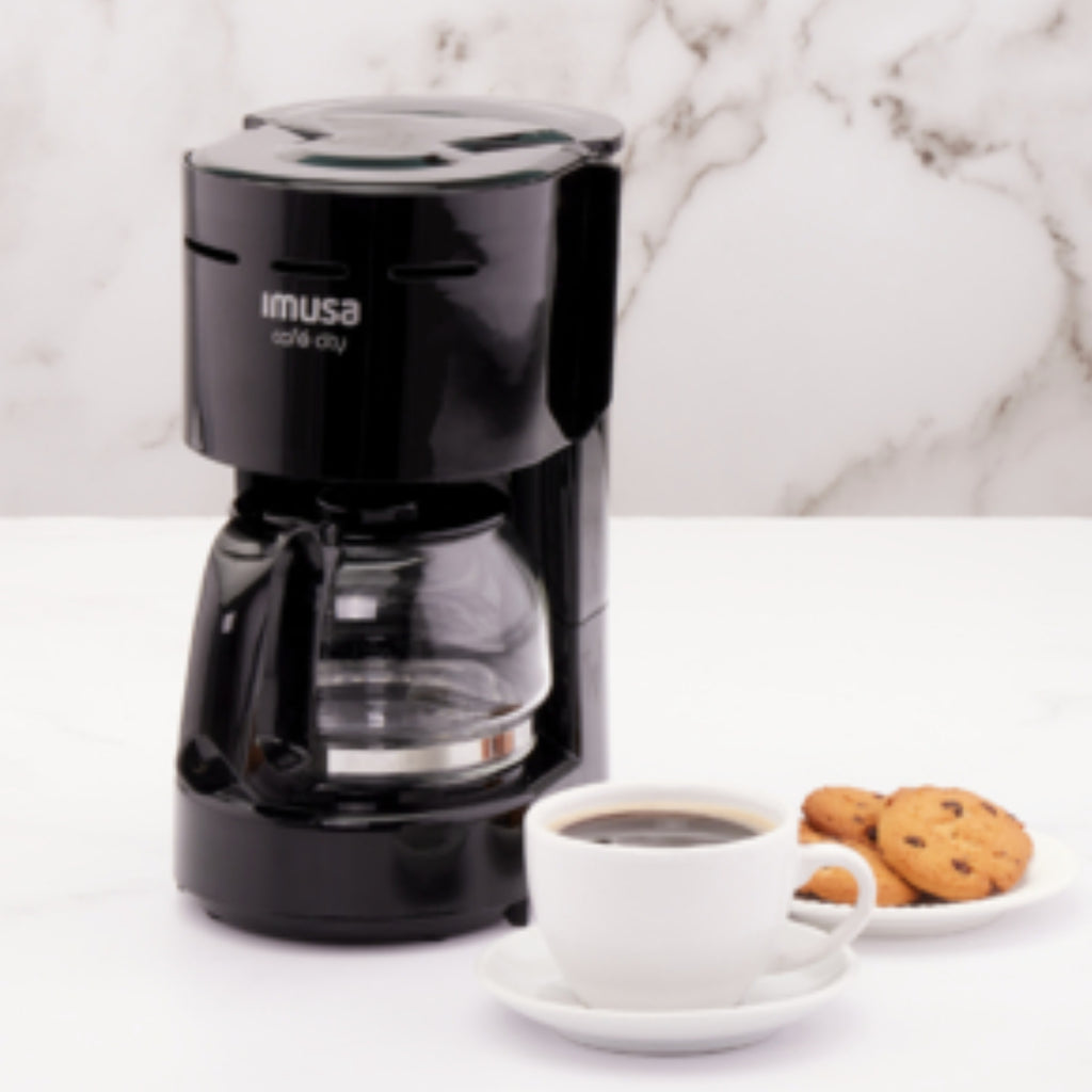 Cafetera de Filtro Imusa Café City Negra – 6 Tazas