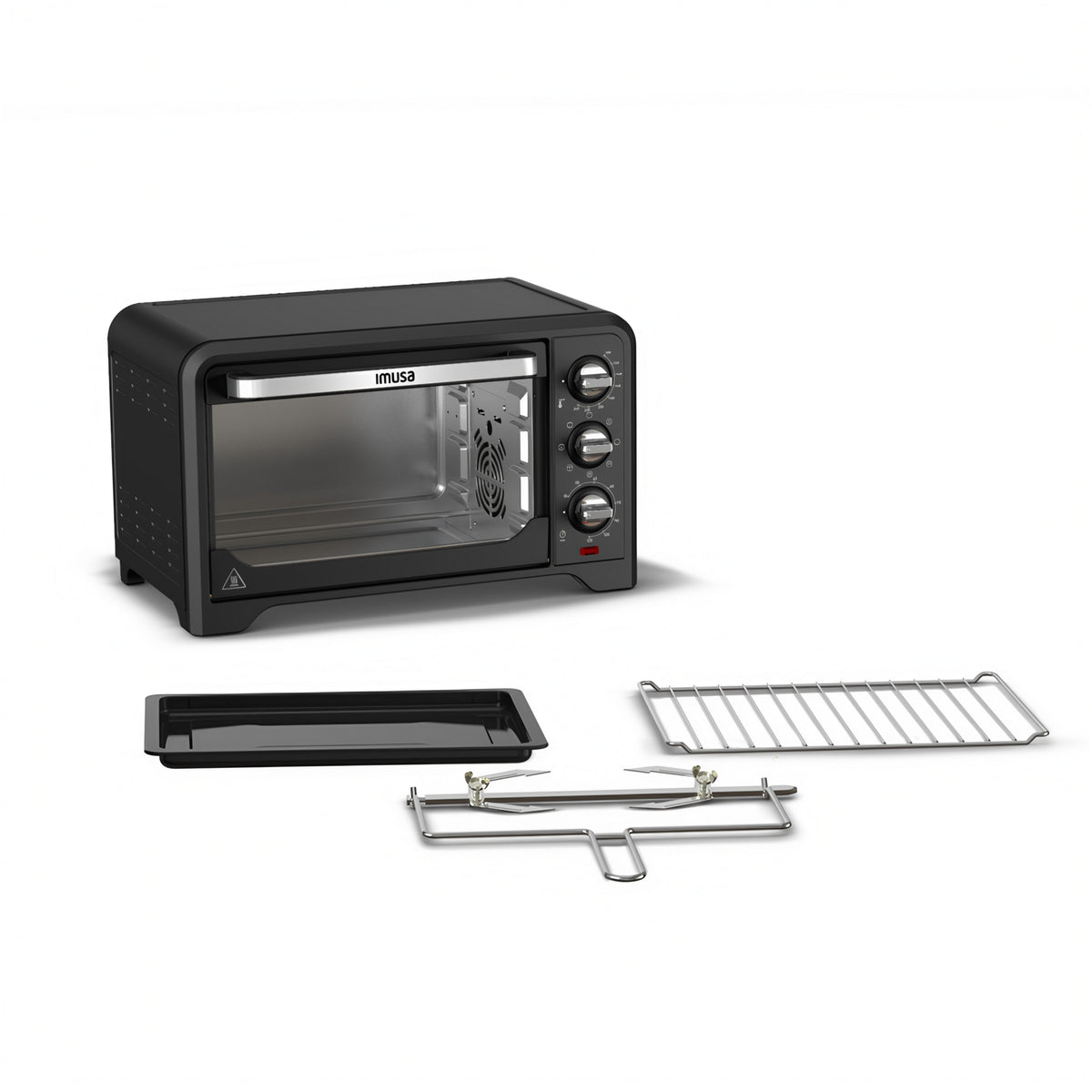 Horno Imusa Óptimo 19L con Función Freidora de Aire