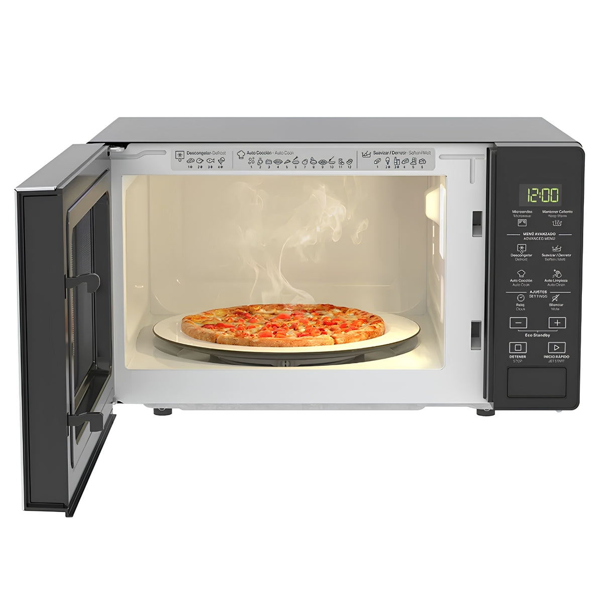Microondas Whirlpool 0.7 Pies WM1807B Negro
