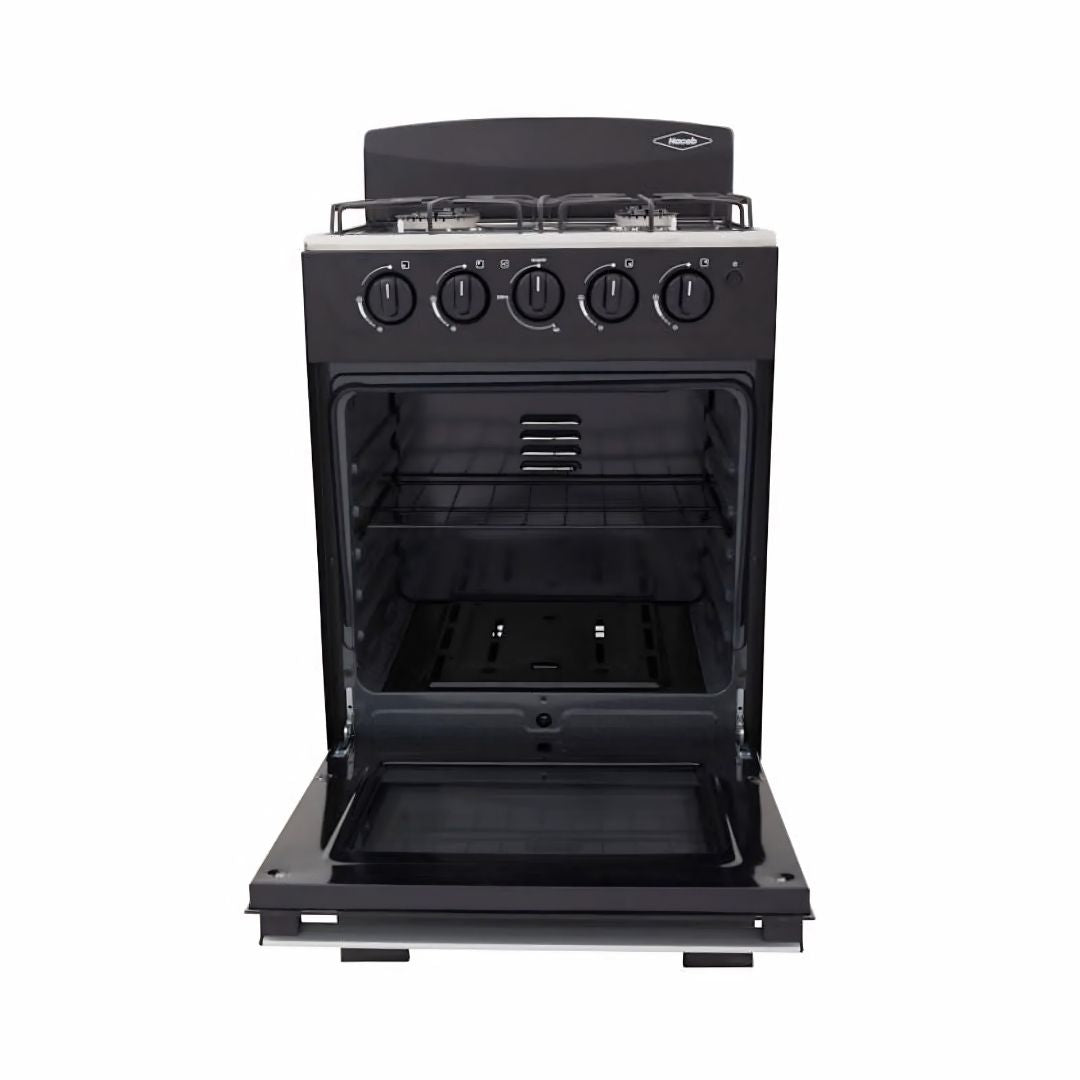 Estufa de Piso Haceb Romero 50 CM 4 Puestos con Horno