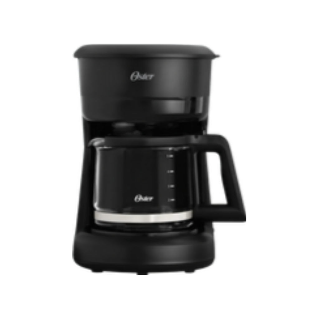Cafetera Oster 5 Tazas – Filtro Reutilizable y Pausa para Servir