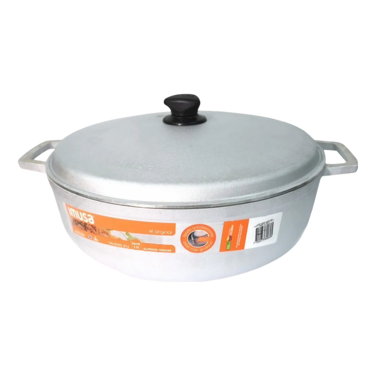 Caldero Imusa 25 Litros Línea Profesional en Aluminio Fundido 50CM
