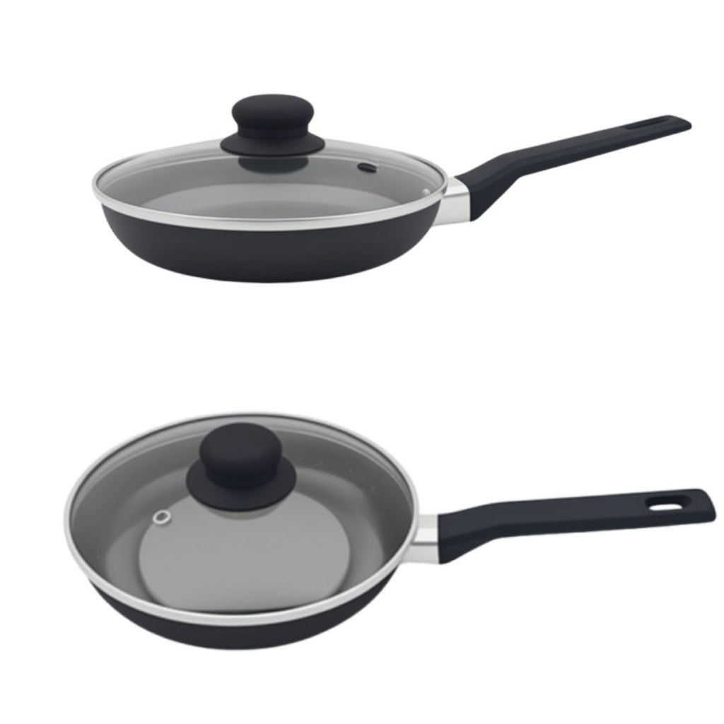 Sarten Dkasa Premium Antiadherente Marmolizado Granito con Tapa 22CM