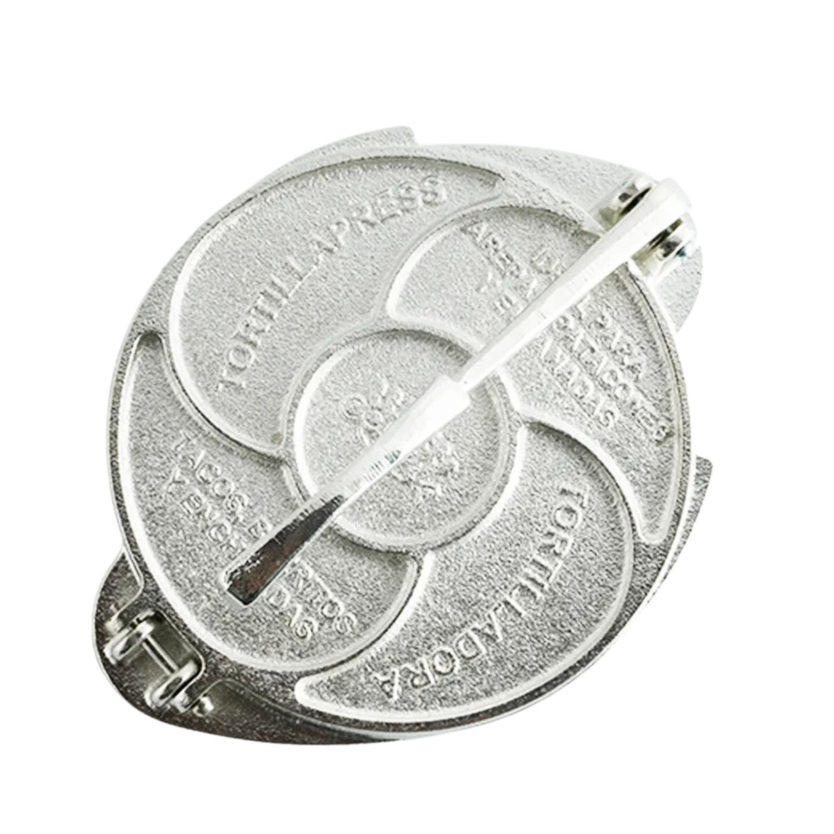 Tortilladora y Pataconera Manual Estañada Corona de 8 Pulgadas
