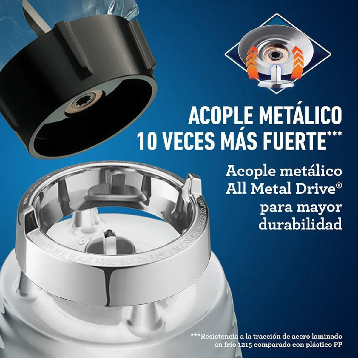 Licuadora Oster Cromada Clasica
