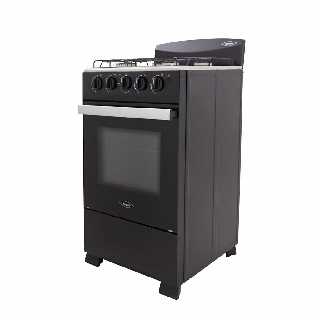 Estufa de Piso Haceb Romero 50 CM 4 Puestos con Horno
