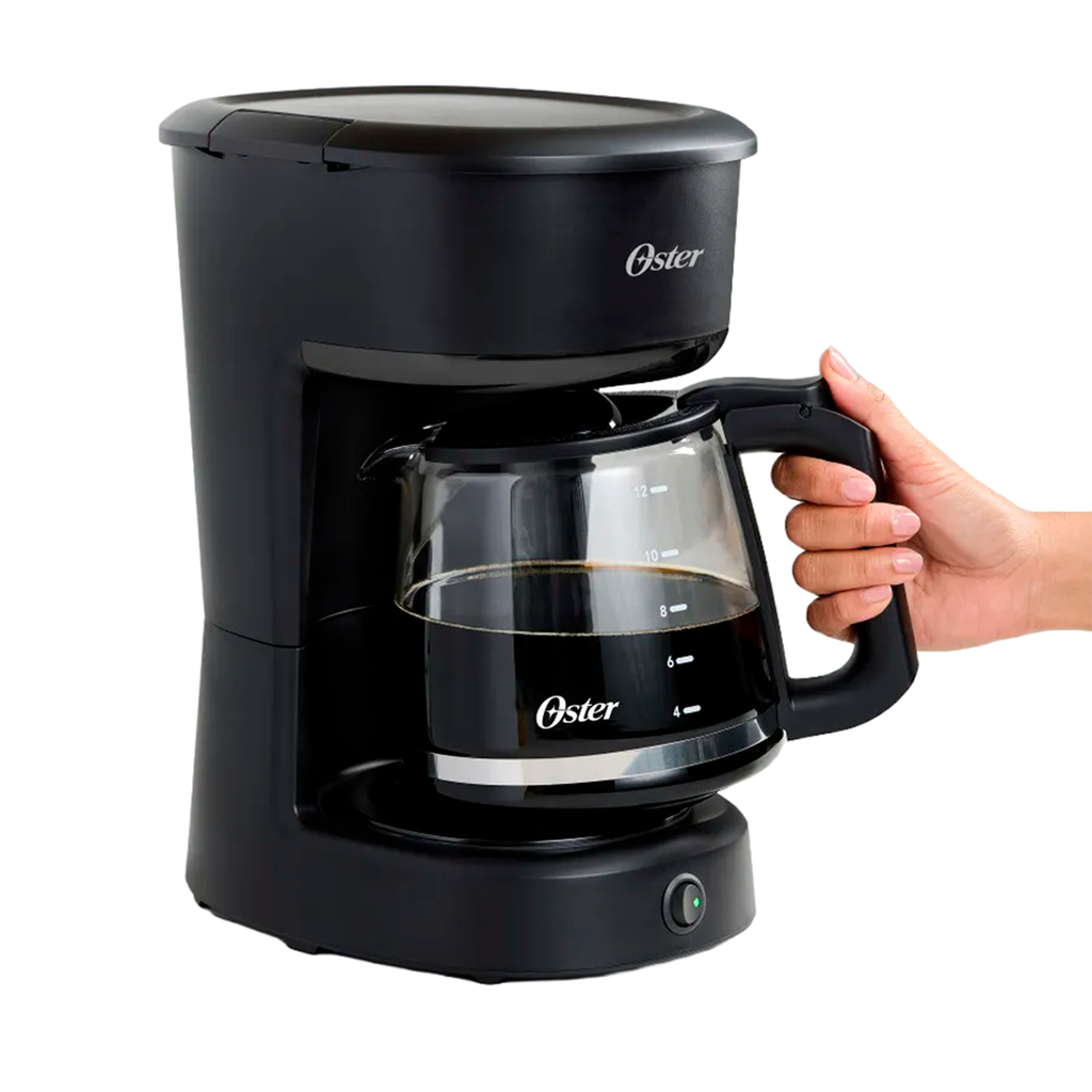 Cafetera Oster 12 Tazas Negra